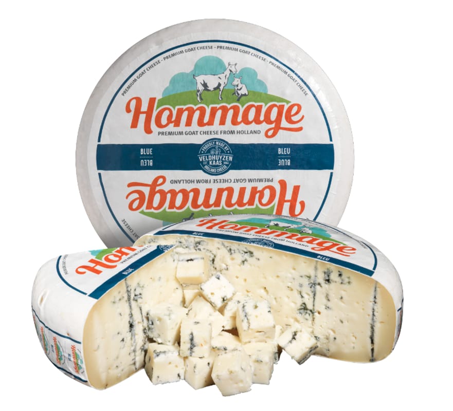 גאודה עזים עם עובש כחול